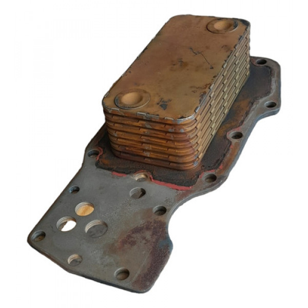 Radiador De Óleo Motor Cummins Isb 6cil E104